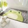 Indoor Door Mat Anti Skid Colorful Front Door Rug 60x40cm Entrance Mat for House DecorationFrog
