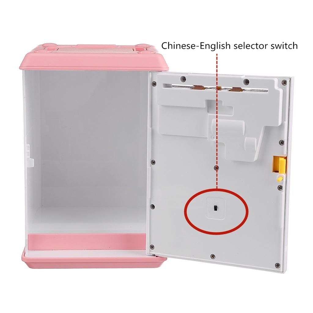 Electronic Piggy Bank Password Money Coin Automatic Safe Saving Box for Kids Child