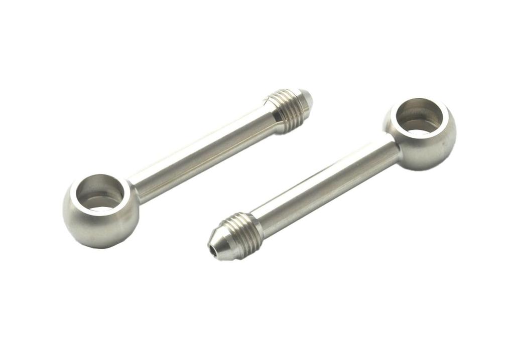 SWAGE LINE SW-BL10 Banjo Stainless Steel Long, 0.4 inch (10 mm), 2 Pieces