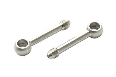 SWAGE LINE SW-BL10 Banjo Stainless Steel Long, 0.4 Inch (10 Mm), 2 Pieces
