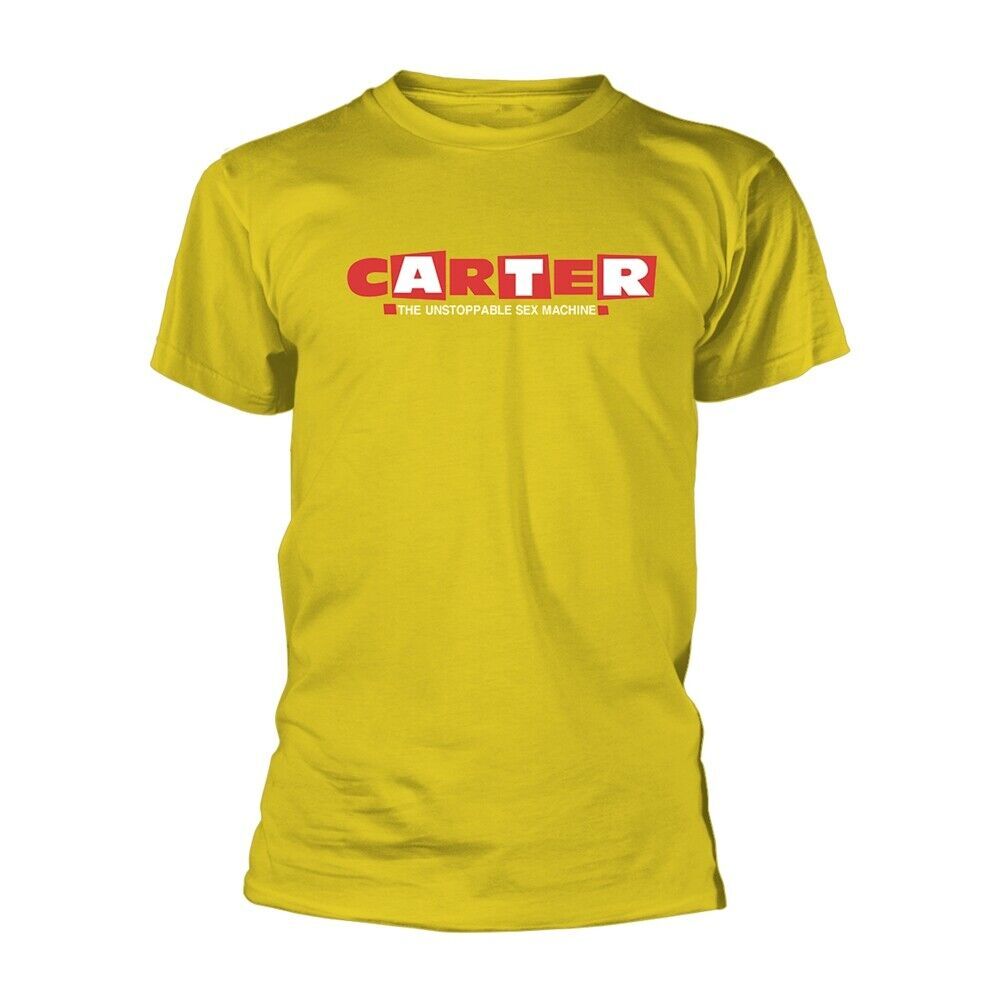 Official Carter USM Unstoppable Sex Machine 101 Logo Unisexs Yellow T Shirt