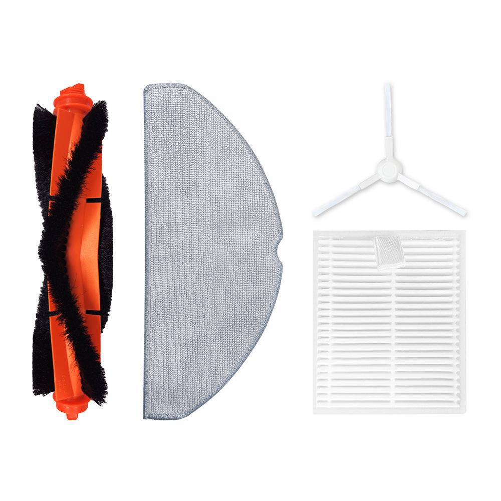 Xiaomi Roboterstaubsauger E10/E12 Zubehör: Hauptbürste, Seitenbürste, Filter, Wischmopp