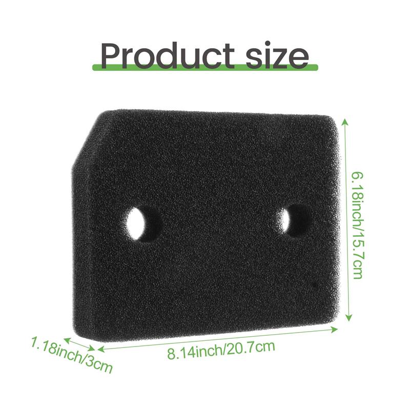 A23R-Tumble Dryer Foam Filter For 9164761 Dryer Heat Pump Dryer,Sponge Filter Mat Condensed Dryer Lint Filter