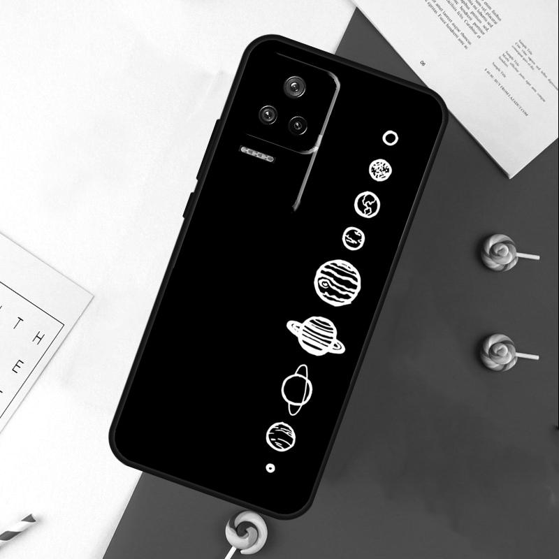 Space Planets Solar System Cover For Xiaomi 15 Ultra 13 14 11T 12T 13T 14T Pro POCO X7 Pro X3 X5 X6 M6 F5 F6 Pro Case