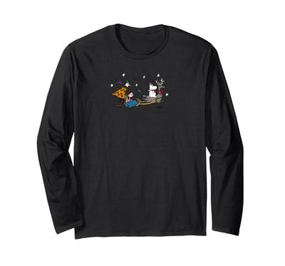 Moomin Friends Sled Ride Long Sleeve T-Shirt