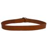Genuine Tochigi Leather Cowhide and 38 4 Colors Light [voodoocats] Double-Ring Belt, Leather, 34, 36, Inches, (34 Inch, Brown)