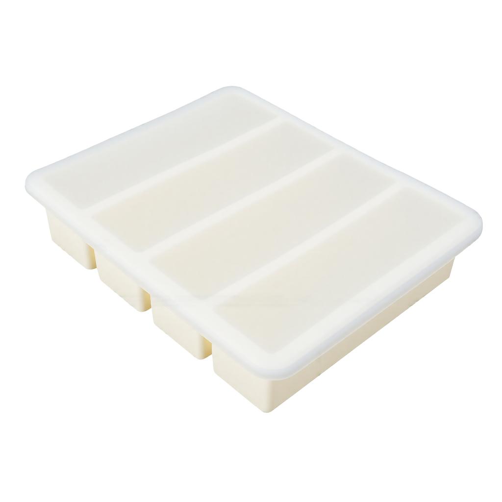 Ice Tray   Silicone Compact sy Relse with Removable Lid for Kitchen RV Cocktail Coffee