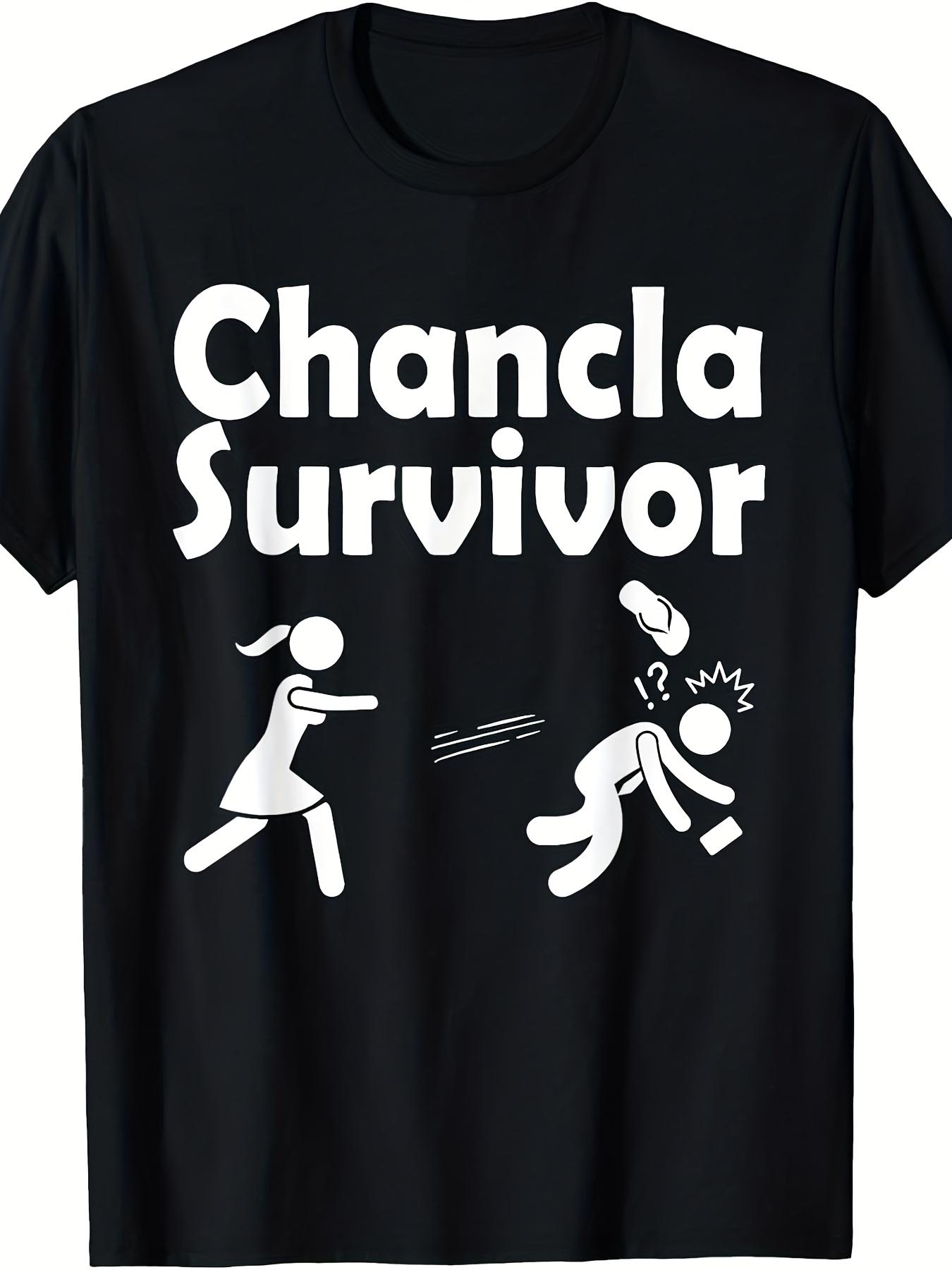 

Humorous Puerto Rican Chancla Survivor T-Shirt for Both Men And Women, Featuring a Summer Design for 2025, Made of 220G Pure with Short Sleeves 5XL різнокольоровий