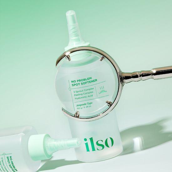 ilso No Trouble Spot Softener Ampoule Pack 150g + 40 Cotton Pads Free Gift Event