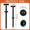 100PCS Nylon Universal Cable Tie Buckle, Automotive Clips Fastener, Self-Locking Zip Ties Holder For Car Repair, Fender Trunk Bumper Retainer, Home &