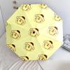 Pompompurin  Pattern, Automatic Folding Umbrella, Portable and Foldable Design, 8 Ribs, a Christmas or Birthday Gift.