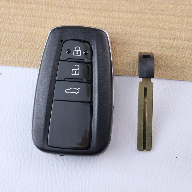 2 3 4 Buttons Car Key Fob Case Shell Housing For Toyota Camry Avalon C-Hr Prius Prado Corolla C-Hr Rav4 /Land Cruiser -