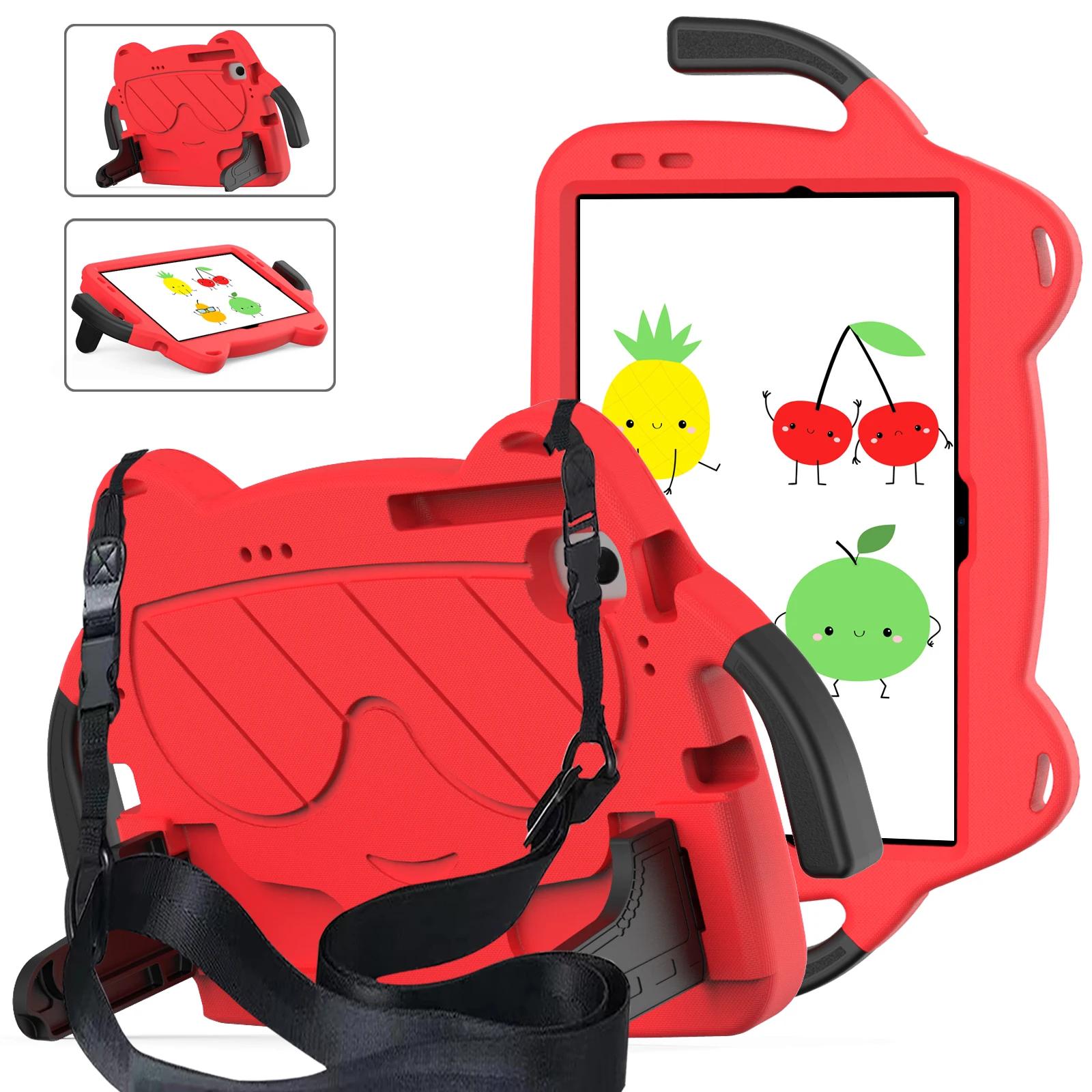 Kinderen EVA Draagbare Hoes Voor Nokia T20 10.36'' T21 Tablet Cover TA-1397 TA-1394 TA-1392 10.4  Handgreep Band Stand Capa Nokia T20 T21 10.36