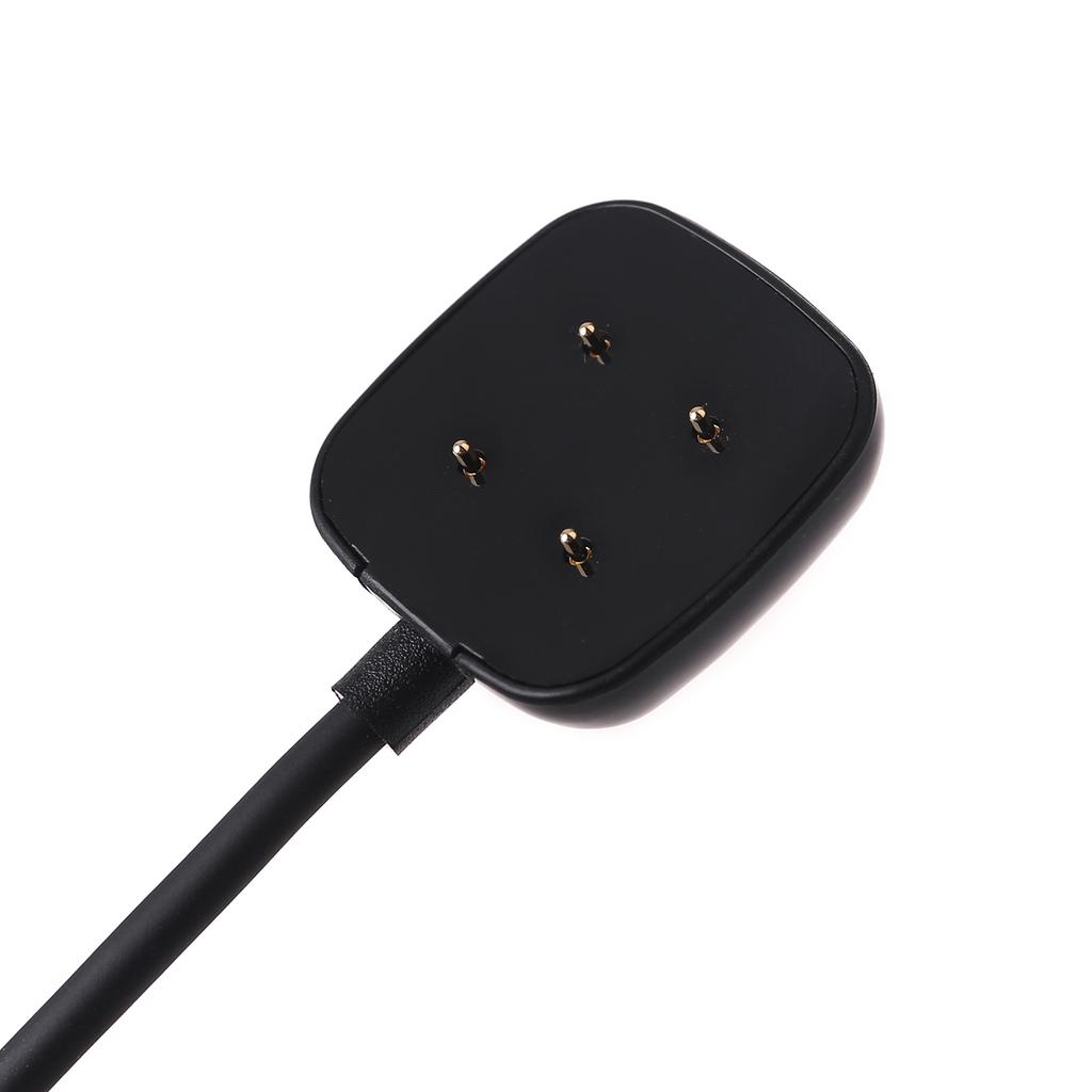 USB Charging Cable Data Holder Power Charger Adapter Dock Mount Bracket Cradle Compatible for Fitbit Versa 3 for Smart W