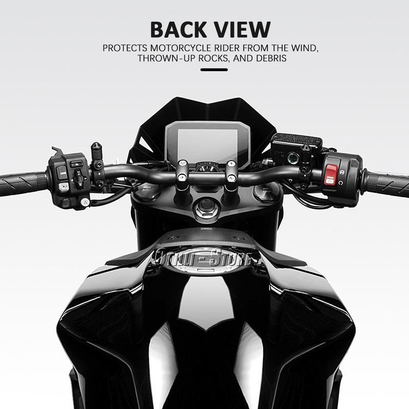 Motorcycle Windshield Accessories Windscreen Fairing Wind Shield Deflector For HONDA CB 750 HORNET CB750 Hornet 2023 2024