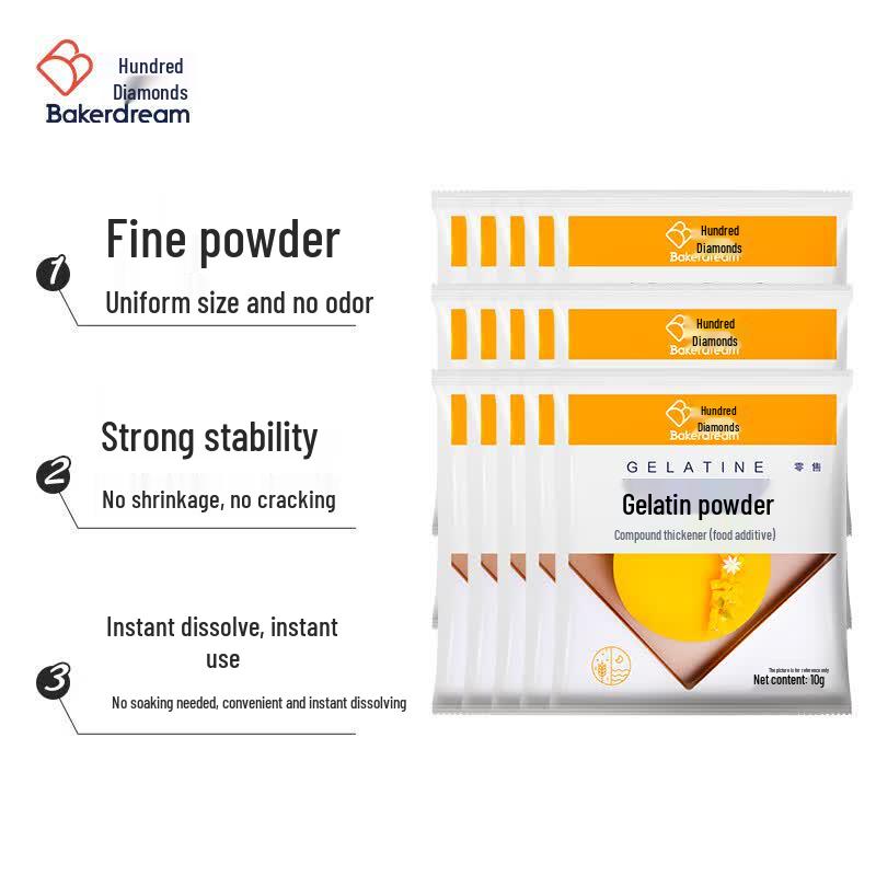 BaiZuan Gelatin Powder & Sheets