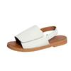 Summer Flat Outerwear Sandals, Lightweight and Comfortable Pointed-toe Beach Sandals for Women