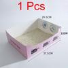 Disposable Cat Litter Box PP Waterproof Cat Toilet Oversized Folding Cat Portable Outdoor Temporary Car Box Cat Toilet Special