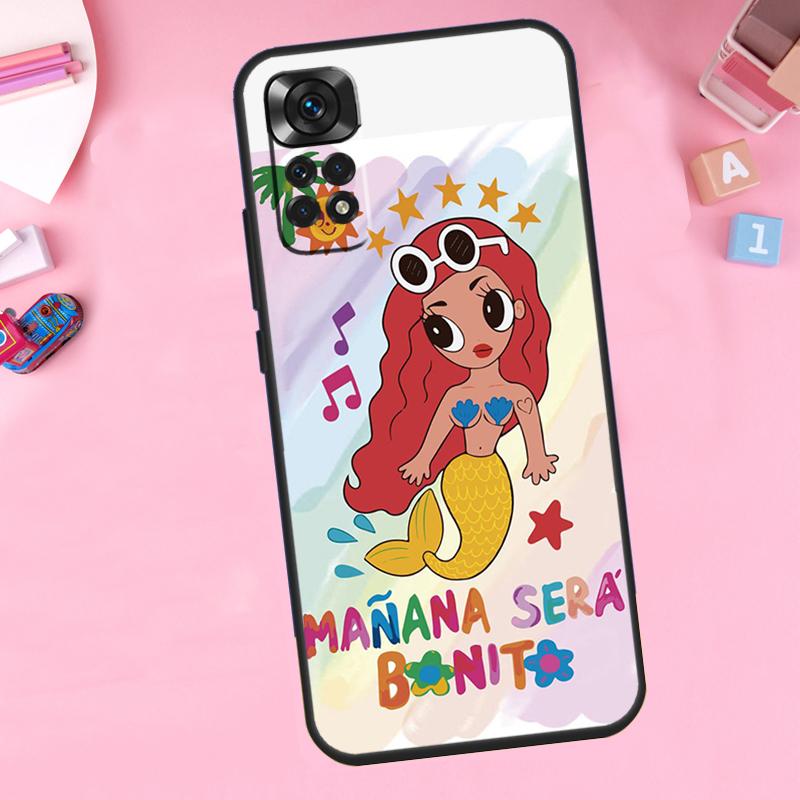 karolg Manana Sera Bonito Case For Xiaomi Redmi Note 11 8 9 10 Pro 12 Turbo 8T 9S 10S 11S 12S Redmi 12C 10C 9C Cover