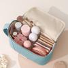 Large Capacity Cosmetic Storage Bag Multi-pocket Toiletry Bag Portable Makeup Bag  Travel