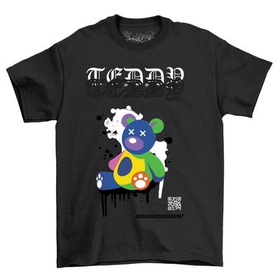 Bearstreet2-38 Teddybär Lustiges T-Shirt - Für ultimativen kuscheligen Komfort! Unisex Pr