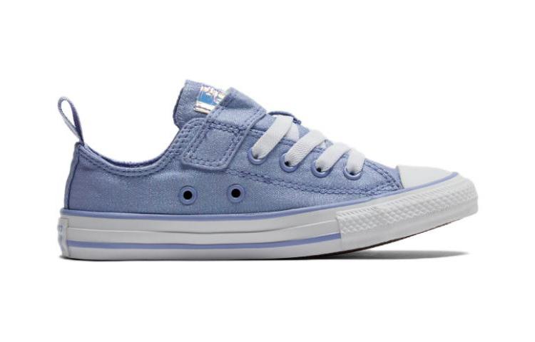 Converse All Star 1V Low Top Kids Canvas Shoes Blue Children Aged 3 7 Years Old A03589C