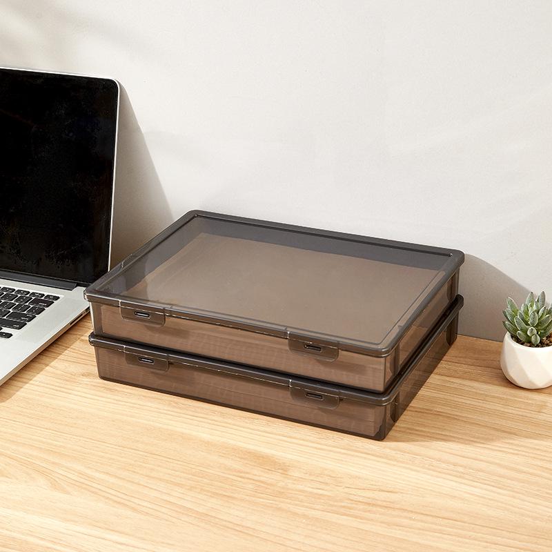 Large Transparent A4 Document Storage Bag for Home