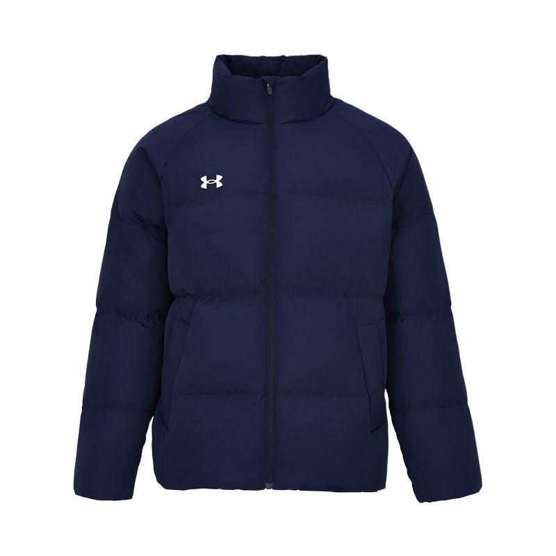 

Under Armour Стойка воротник Спортивная молния Теплая Ветрозащитная Водонепроницаемая Пуховая куртка Мужские куртки 25600801-409 S