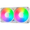 Cooler Master SickleFlow Edge 240 ARGB WE PC Case Fan 240mm Integrated Frame White FN2501 MFX-B2DW-25DP2-R1