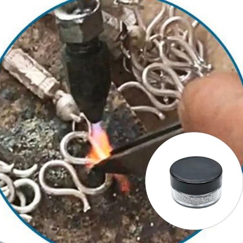 Premium Low Temperature Silver Solder Alloy Easily melt Silver Solder Flux For DIY Gold Copper Welding Projects Craft