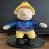 New 25CM Cartoon Fireman Sam Plush Toy Anime Kawaii Firefighter Soft Stuffed Doll Figure for Kids Xmas Birthday Gifts