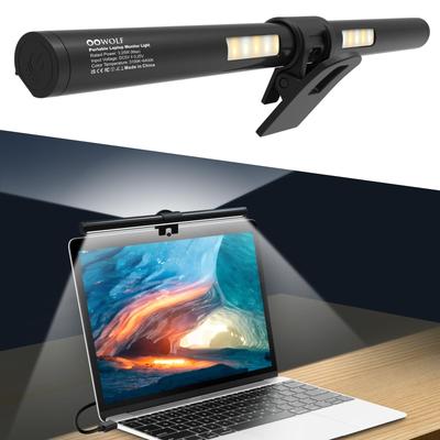OOWOLF Monitor 33cm Bar Laptop 3 Levels of Color Stepless USB PC High Color Rendering Comes with Back Space Work from Business Compatible with Inch