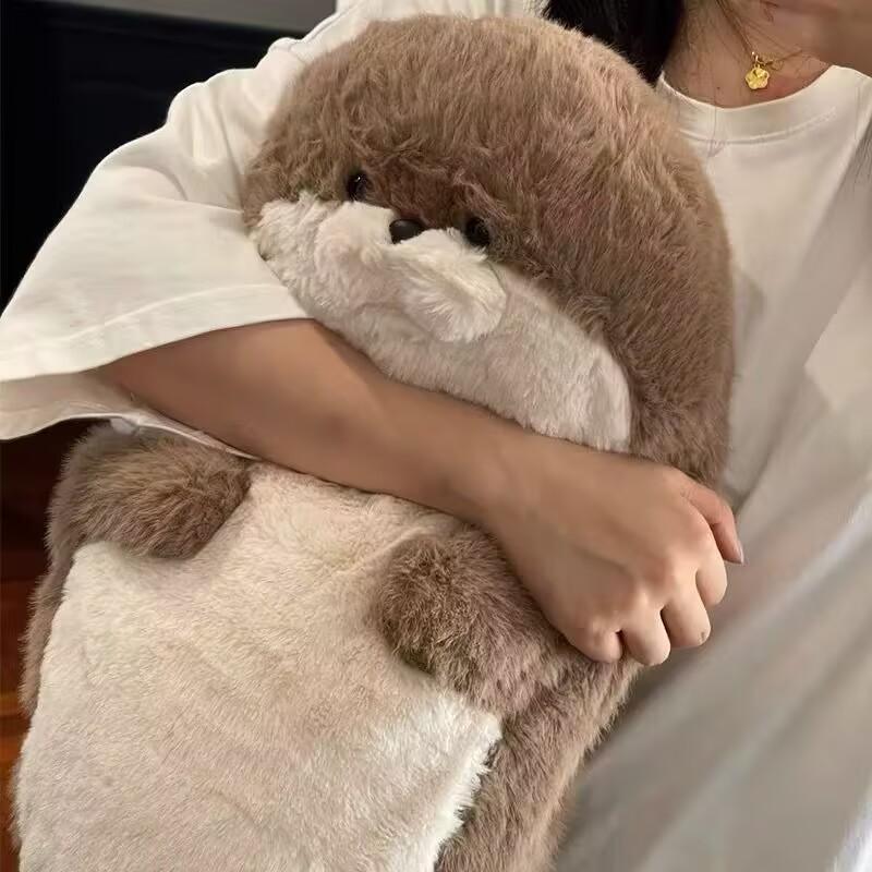 60cm Niedliche Robben Plüschtiere Weiches Kissen Lebensechte Simulation Stofftiere Seeotter Weiche Puppe Tier Spielzeug Cartoon Otter Kinder Geburtstagsgeschenk