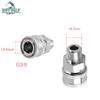 Kit de vanne à bille haute pression 4500 PSI pour tuyau de nettoyeur haute pression Raccord rapide 3/8" Adaptateur lavage de voiture