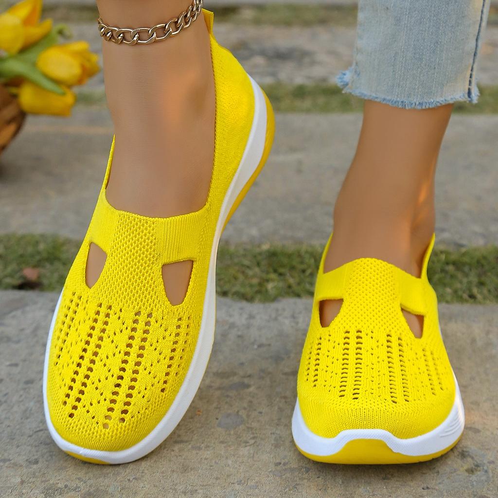 Scarpe Casual da Donna, Scarpe alla Moda Traspiranti con Suola Morbida, Scarpe Sportive da Donna