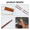 Folding Chopsticks Outdoor Camping Picnic Travel Portable Tableware A Pair of Chopsticks with Storage Bag