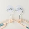 5pcs 30/40/50MM Mushroom Head Clear Suction Cups Knurled Nut Strong Vacuum Suckers PVC Kitchen Bathroom Window Wall Car Hooks