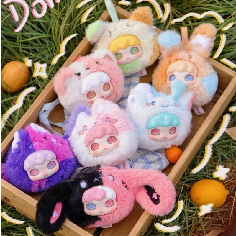 Domi Splice World Vinyl Plush Cartoon Cute Backpack Pendant Doll Mixed Color Keychain Toy Gift Surprise Box