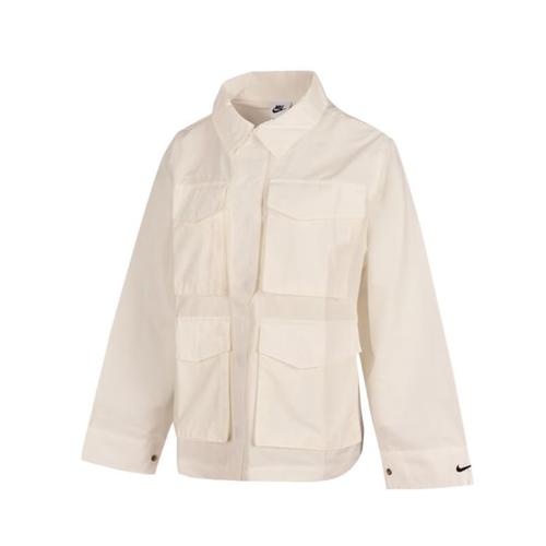 Женская бежевая куртка-карго Nike NSW ESSNTL WVN HJ1008-133 EU M бежевый