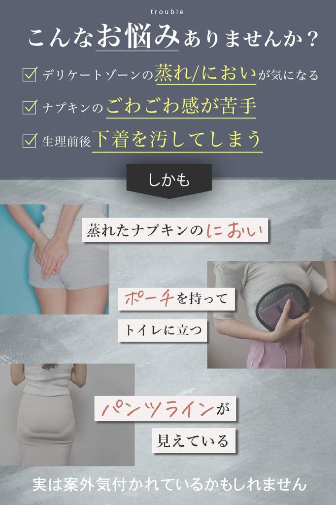 momoful Waterproof Sanitary and Waterproof 1 Women's Panties, 15ml/30ml Capacity, Breathable, Seamless, Leak-Resistant, Breathable, (Large, T-Back,