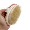Hot Dry Skin Soft Natural Bristle SPA Wooden Bath Brush SPA Body Brush Without Handle