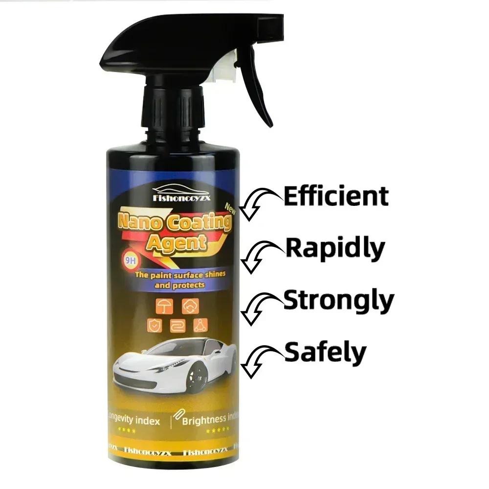 10H Hardness Car Detailing Ceramic Coating Car Products Car accessories Nano Glass voiture Plastic Restorer Tool