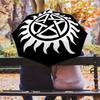 1 PC Automatic Folding Umbrella - Supernatural Pattern Portable Foldable Design With 8 Ribs Christmas Birthday Gifts