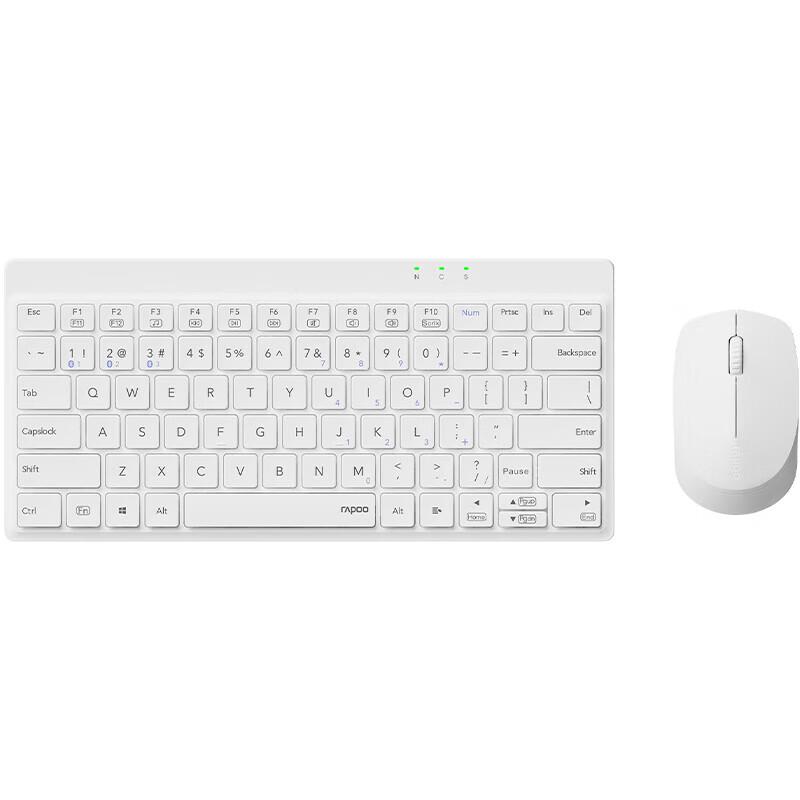 Rapoo 8000GT Multi-Mode Wireless Keyboard Mouse Set
