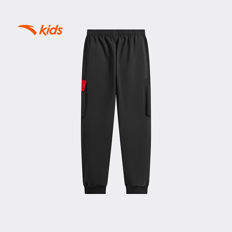 Anta Boys' 2026 Spring Woven Sports Pants
