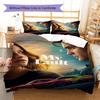 My Fault Pattern Bedding,Quilt Set Quilt Cover Pillowcase Home Birthday Gift(1 * Duvet Cover + 2 * Pillowcase, Without Core)