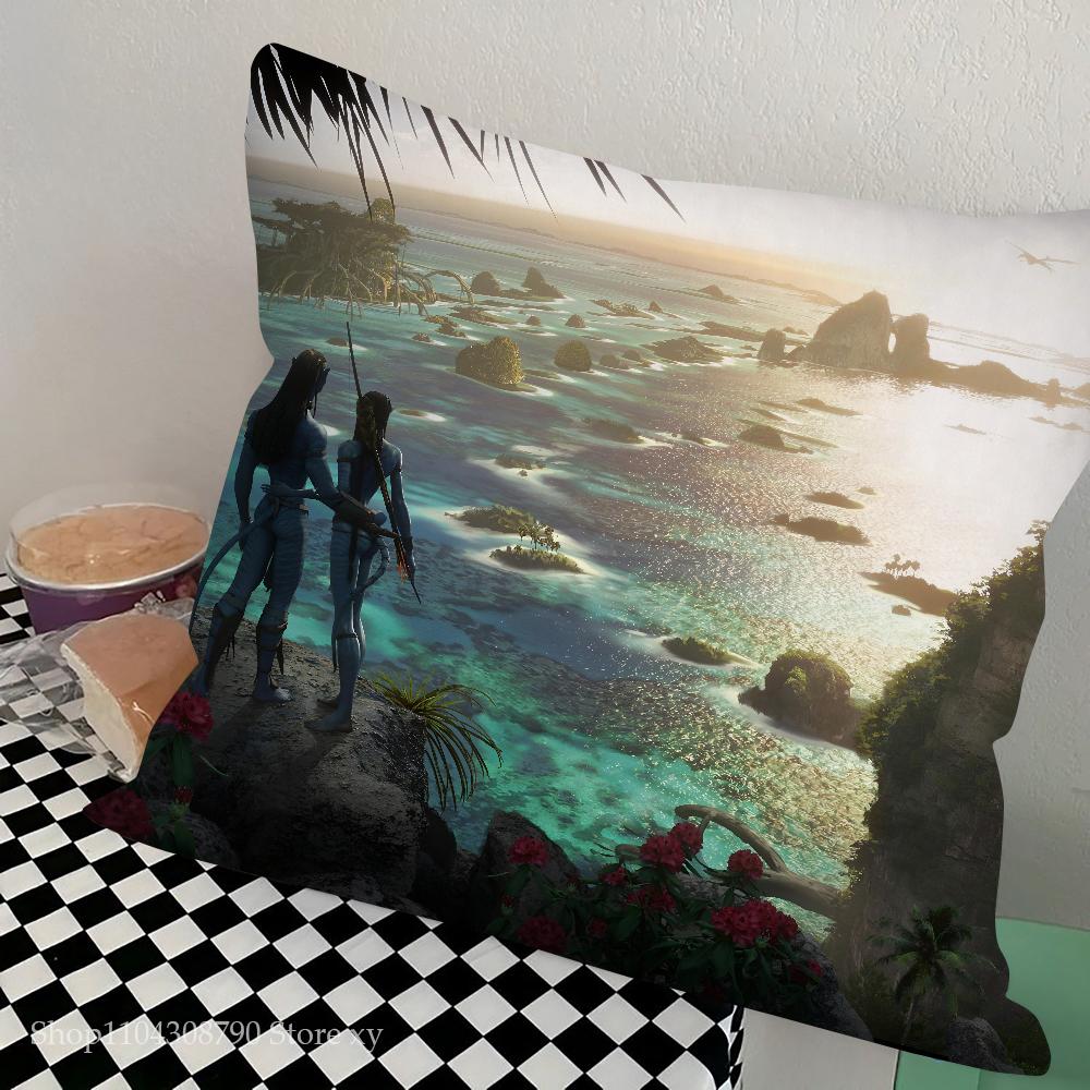 1 Stück Avatar Der Weg des Wassers Kissen Schlafzimmer Sofa Freizeit Komfort Kissen Auto Wohnzimmer Heimdekoration