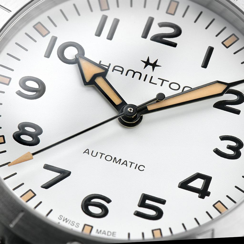 Hamilton H70225110 Khaki Field Expedition 37mm White Dial Bracelet