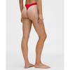 Lululemon Wundermost Ultra Soft Nulu Dipped Waist Thong Underwear Oxford Red