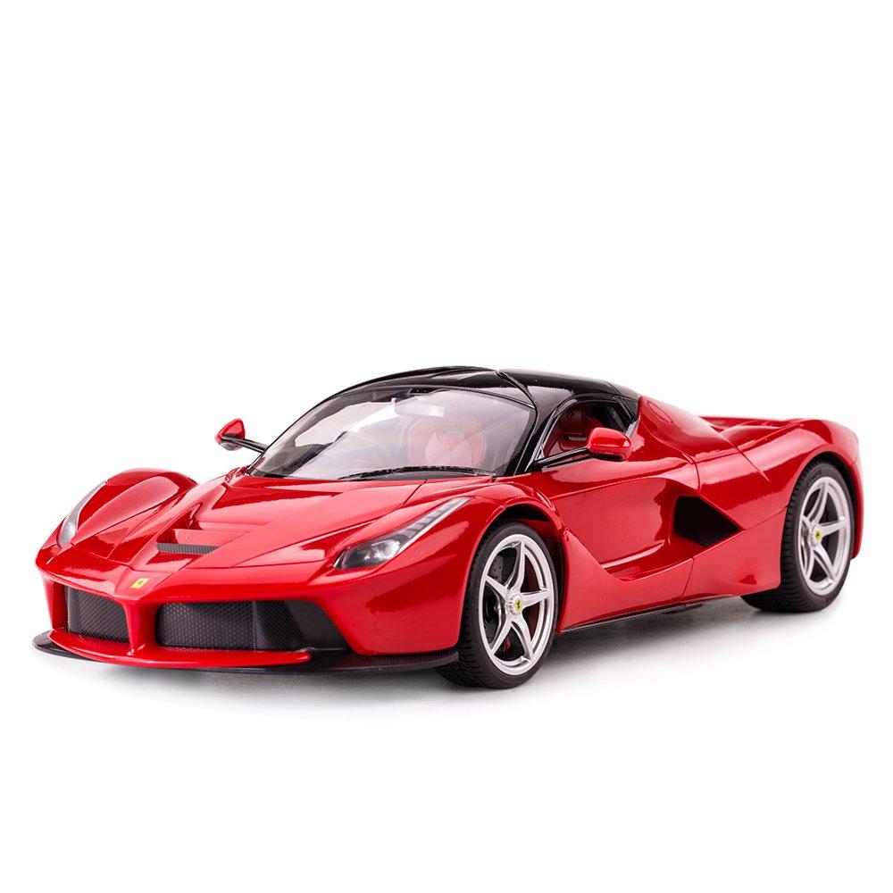 RASTAR RC Car 114 Scale Ferrari LaFerrari Radio Controlled Toy Car Model Car Red 2.4GHz 33.8158.3 Cm